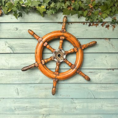 Antique Ship's Wheel
